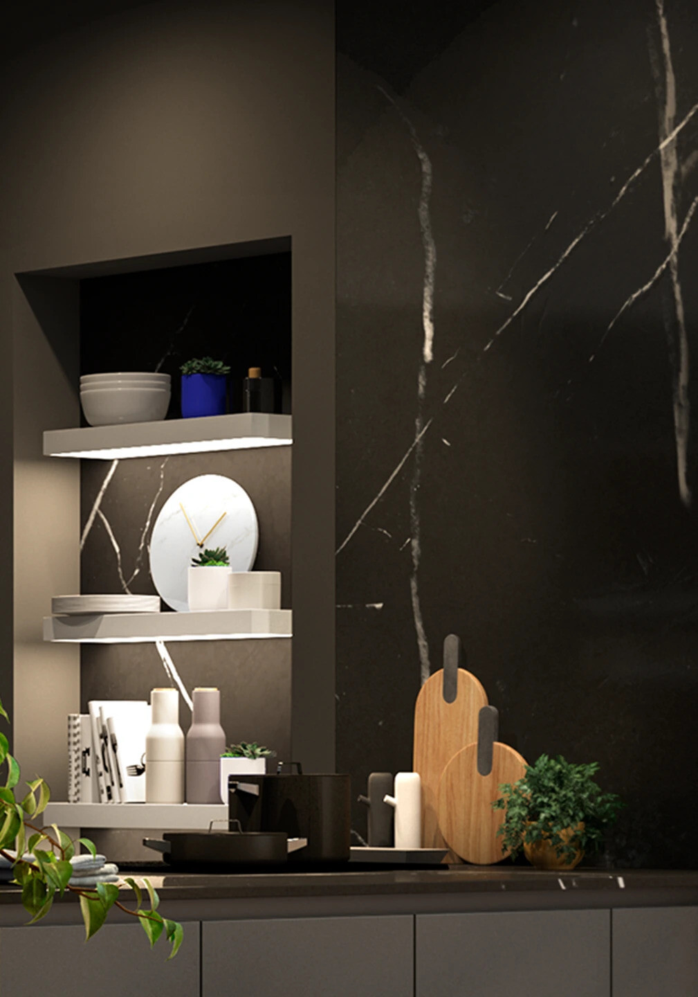 NAYA Noir Ultra Mat Klein